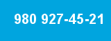 980 927-45-21